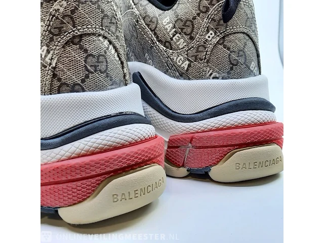 Paar schoenen, maat 47 balenciaga, triple s cloth - afbeelding 10 van  12