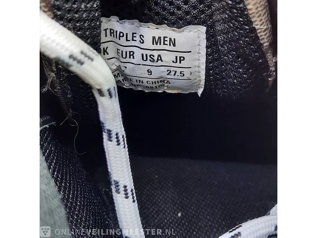 Paar schoenen, maat 47 balenciaga, triple s cloth - afbeelding 11 van  12