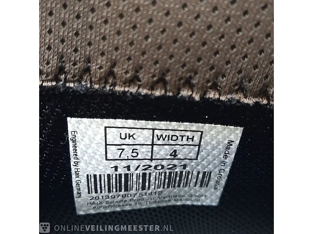 Paar schoenen, maat 7 1/2 haix - afbeelding 7 van  8