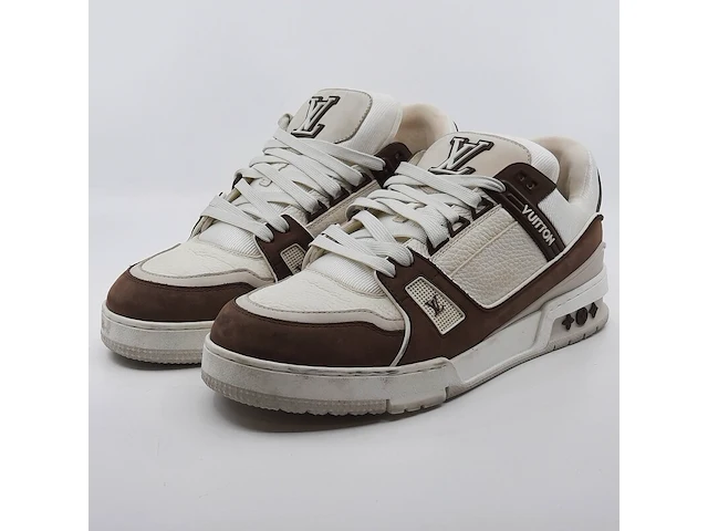 Paar schoenen, maat 7 1/2, louis vuitton, ld0243 - afbeelding 1 van  12