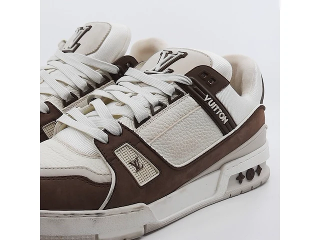 Paar schoenen, maat 7 1/2, louis vuitton, ld0243 - afbeelding 6 van  12