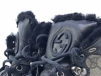 Paar schoenen, maat 9 gucci, nebraska guccissima boots 269999 - afbeelding 4 van  9