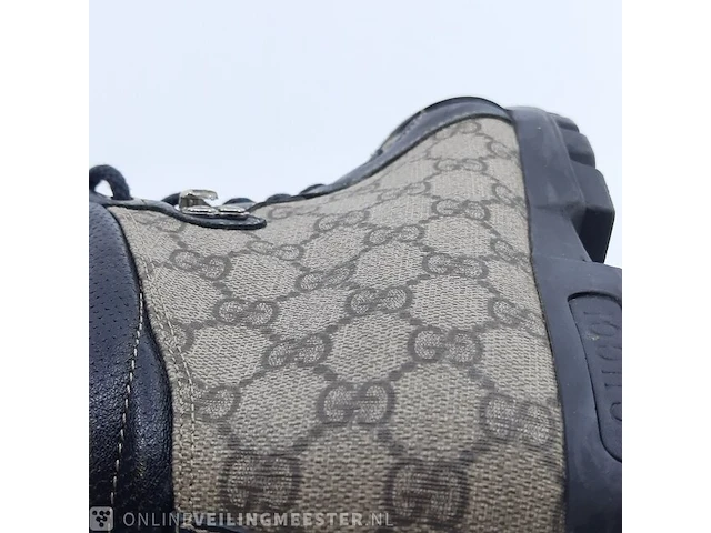 Paar schoenen, maat 9 gucci, nebraska guccissima boots 269999 - afbeelding 7 van  9