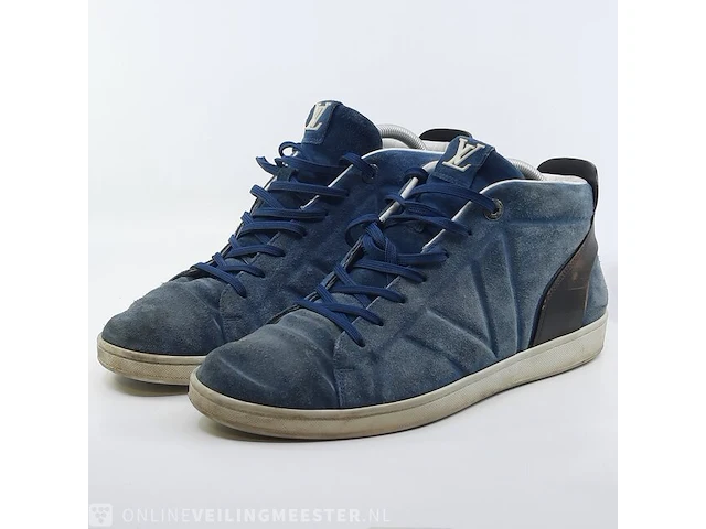 Paar schoenen, maat 9 louis vuitton, hightop ms 0164 - afbeelding 1 van  11