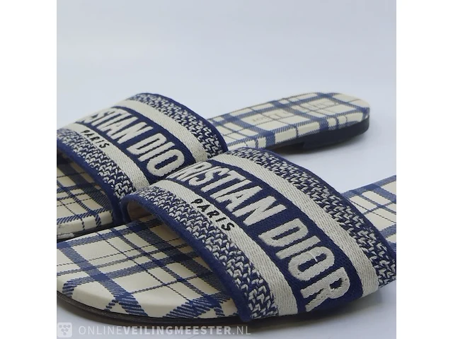 Paar slippers, maat 38 1/2 dior, dway muiltje mc 03 21 - afbeelding 4 van  10