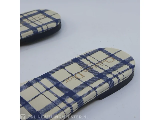 Paar slippers, maat 38 1/2 dior, dway muiltje mc 03 21 - afbeelding 6 van  10