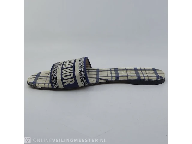 Paar slippers, maat 38 1/2 dior, dway muiltje mc 03 21 - afbeelding 7 van  10