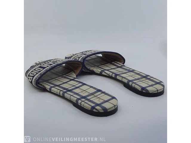 Paar slippers, maat 38 1/2 dior, dway muiltje mc 03 21 - afbeelding 8 van  10