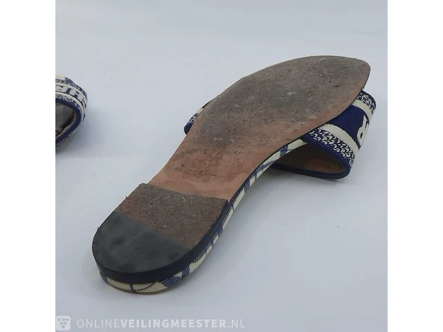 Paar slippers, maat 38 1/2 dior, dway muiltje mc 03 21 - afbeelding 10 van  10