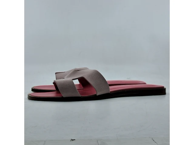 Paar slippers, maat 38, hermés - afbeelding 3 van  4