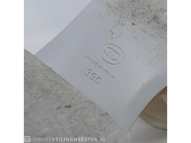 Paar slippers, maat 39c chanel, g34826 - afbeelding 3 van  11