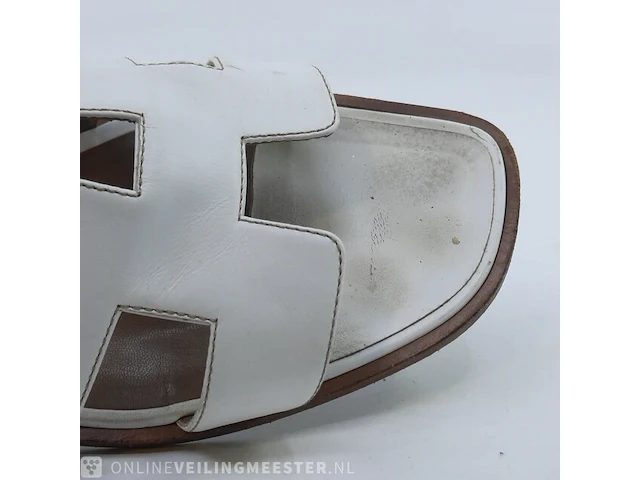 Paar slippers, maat 40 hermès - afbeelding 3 van  11
