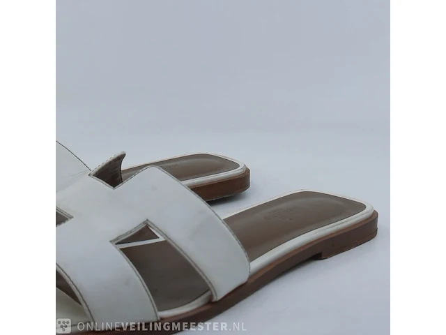 Paar slippers, maat 40 hermès - afbeelding 5 van  11
