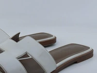 Paar slippers, maat 40 hermès - afbeelding 5 van  11
