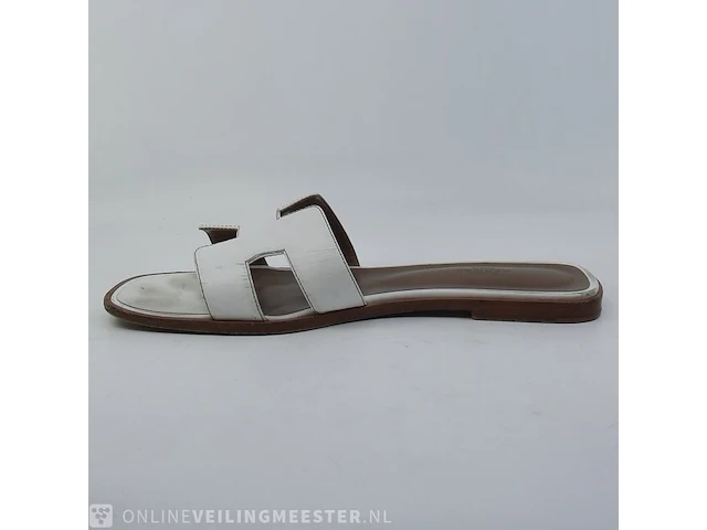 Paar slippers, maat 40 hermès - afbeelding 7 van  11