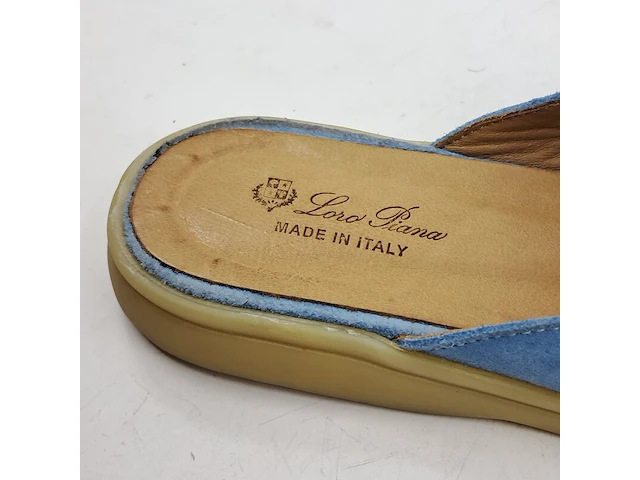Paar slippers, maat 40, loro piana - afbeelding 4 van  6