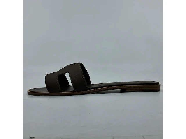 Paar slippers, maat 41, hermés - afbeelding 4 van  8