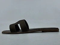 Paar slippers, maat 41, hermés - afbeelding 4 van  8