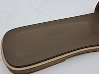 Paar slippers, maat 41, hermés - afbeelding 5 van  8