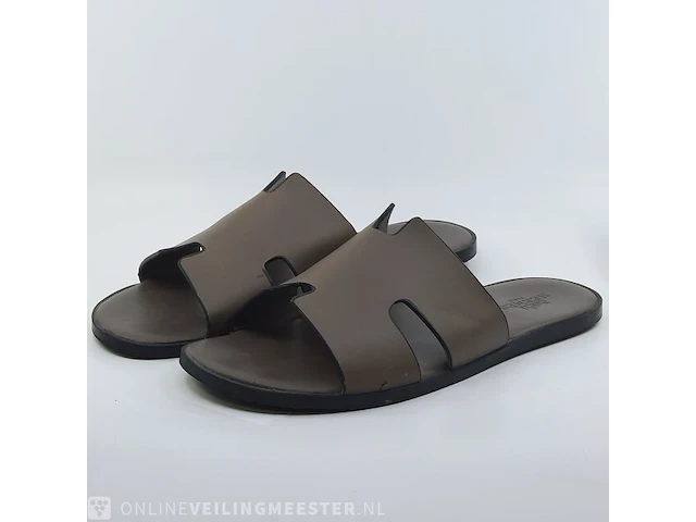 Paar slippers, maat 44 hermès, hh 4569 - afbeelding 1 van  9