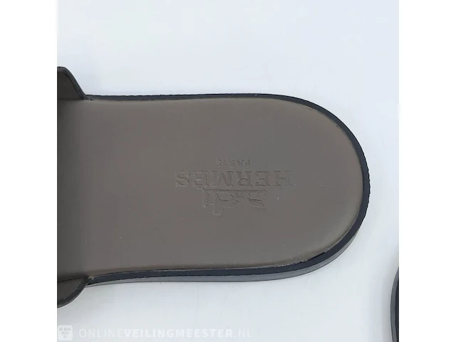 Paar slippers, maat 44 hermès, hh 4569 - afbeelding 5 van  9