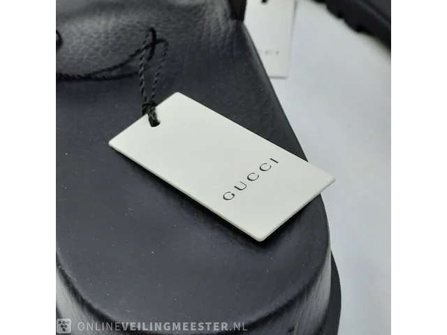 Paar slippers, maat 8 gucci - afbeelding 9 van  9
