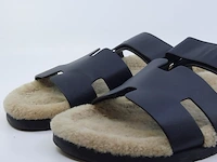 Paar slippers, maat hermès, rg212890zh4402105 - afbeelding 2 van  9