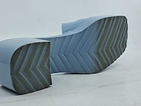 Paar slippers met hak, gucci, blauw - afbeelding 6 van  8