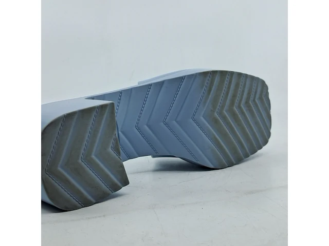 Paar slippers met hak, gucci, blauw - afbeelding 8 van  8