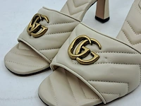 Paar slippers met hak, maat 39,5, gucci - afbeelding 2 van  9