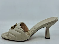 Paar slippers met hak, maat 39,5, gucci - afbeelding 6 van  9