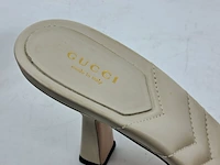Paar slippers met hak, maat 39,5, gucci - afbeelding 7 van  9