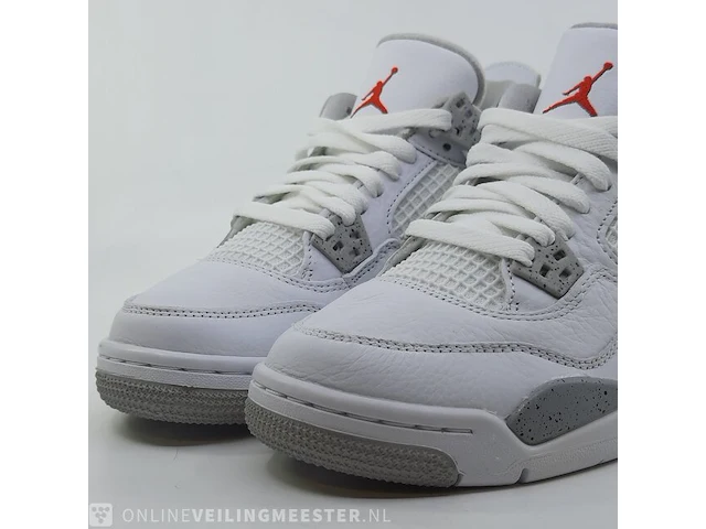 Paar sneakers, maat 36 1/2 nike, air jordan 4 retro gs - dj4699-100 - afbeelding 3 van  10