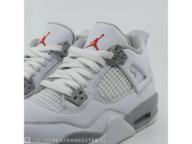 Paar sneakers, maat 36 1/2 nike, air jordan 4 retro gs - dj4699-100 - afbeelding 4 van  10