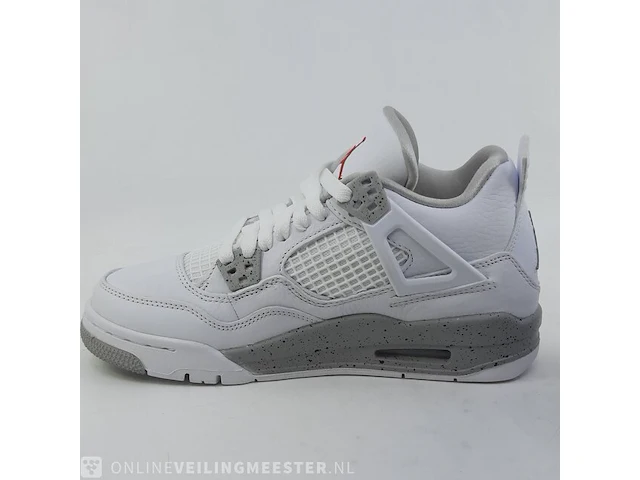 Paar sneakers, maat 36 1/2 nike, air jordan 4 retro gs - dj4699-100 - afbeelding 6 van  10