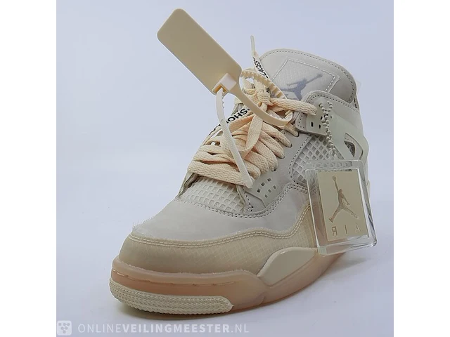 Paar sneakers, maat 38 1/2 air jordan, womans air jordan 4 retro sp cv9388-100 - afbeelding 9 van  30