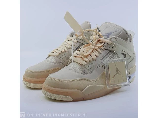 Paar sneakers, maat 38 1/2 air jordan, womans air jordan 4 retro sp cv9388-100 - afbeelding 12 van  30