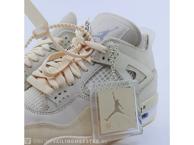Paar sneakers, maat 38 1/2 air jordan, womans air jordan 4 retro sp cv9388-100 - afbeelding 25 van  30