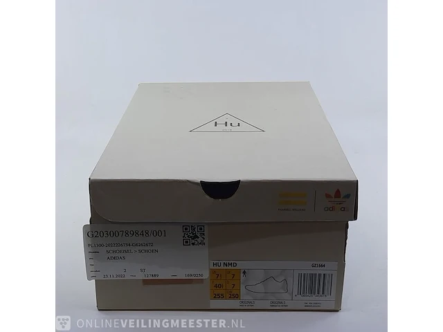 Paar sneakers, maat 40 1/2 adidas, icecream gz1664 - pharrel wiliams - afbeelding 4 van  12
