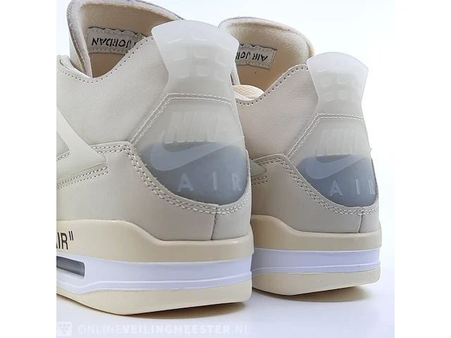 Paar sneakers, maat 40 1/2 air jordan, womans air jordan 4 retro sp cv9388-100 - afbeelding 2 van  27