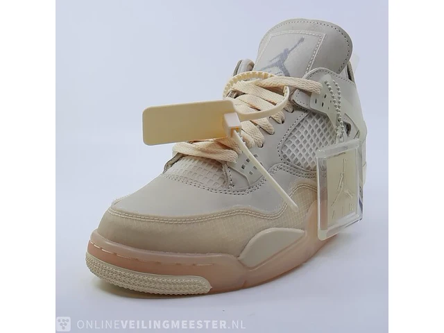 Paar sneakers, maat 40 1/2 air jordan, womans air jordan 4 retro sp cv9388-100 - afbeelding 8 van  27