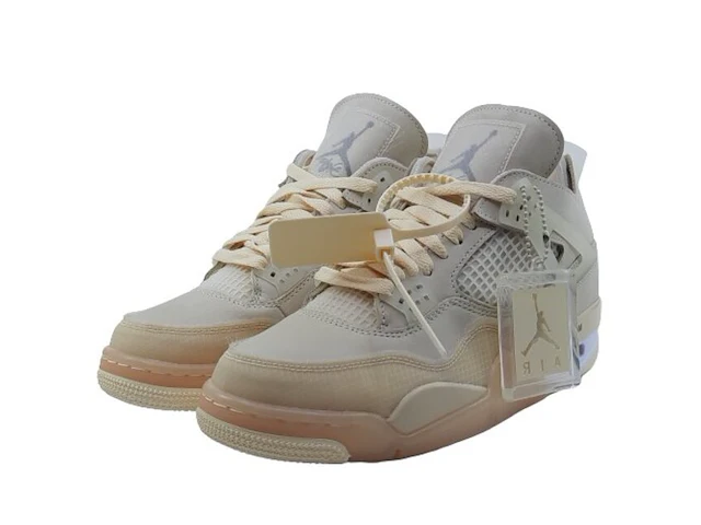 Paar sneakers, maat 40 1/2 air jordan, womans air jordan 4 retro sp cv9388-100 - afbeelding 1 van  27