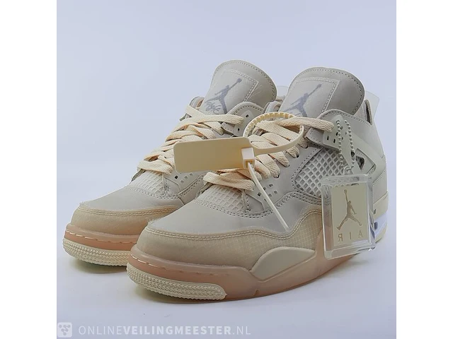 Paar sneakers, maat 40 1/2 air jordan, womans air jordan 4 retro sp cv9388-100 - afbeelding 12 van  27