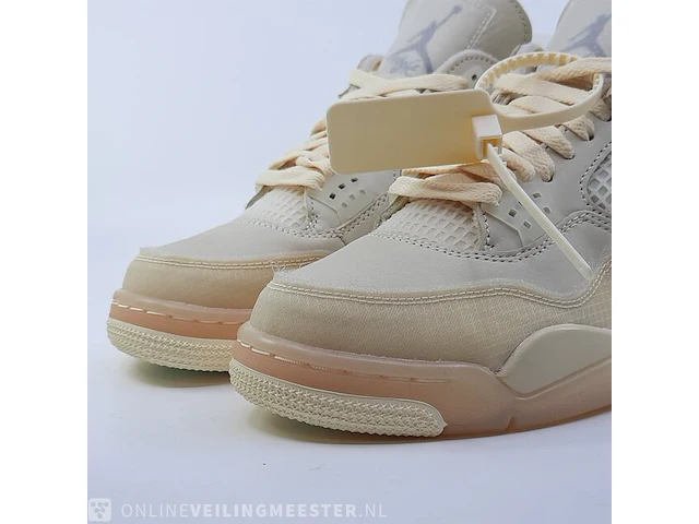 Paar sneakers, maat 40 1/2 air jordan, womans air jordan 4 retro sp cv9388-100 - afbeelding 21 van  27