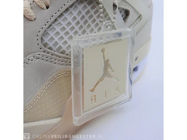 Paar sneakers, maat 40 1/2 air jordan, womans air jordan 4 retro sp cv9388-100 - afbeelding 25 van  27