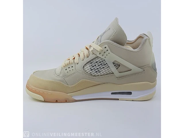 Paar sneakers, maat 40 1/2 air jordan, womans air jordan 4 retro sp cv9388-100 - afbeelding 26 van  27