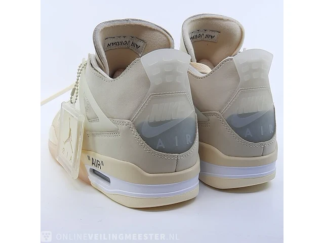 Paar sneakers, maat 40 1/2 air jordan, womans air jordan 4 retro sp cv9388-100 - afbeelding 27 van  27