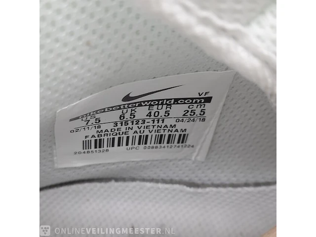 Paar sneakers, maat 40 1/2 nike, air force 1 mid '07 - afbeelding 6 van  8
