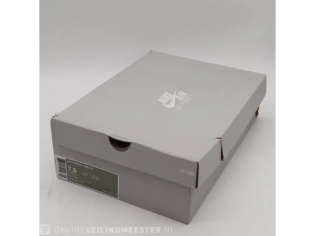 Paar sneakers, maat 40 1/2 nike, air force 1 mid '07 - afbeelding 7 van  8