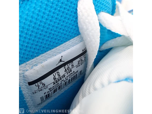Paar sneakers, maat 40 1/2 nike, air jordan 1 x off white aq0818-148 - afbeelding 2 van  26